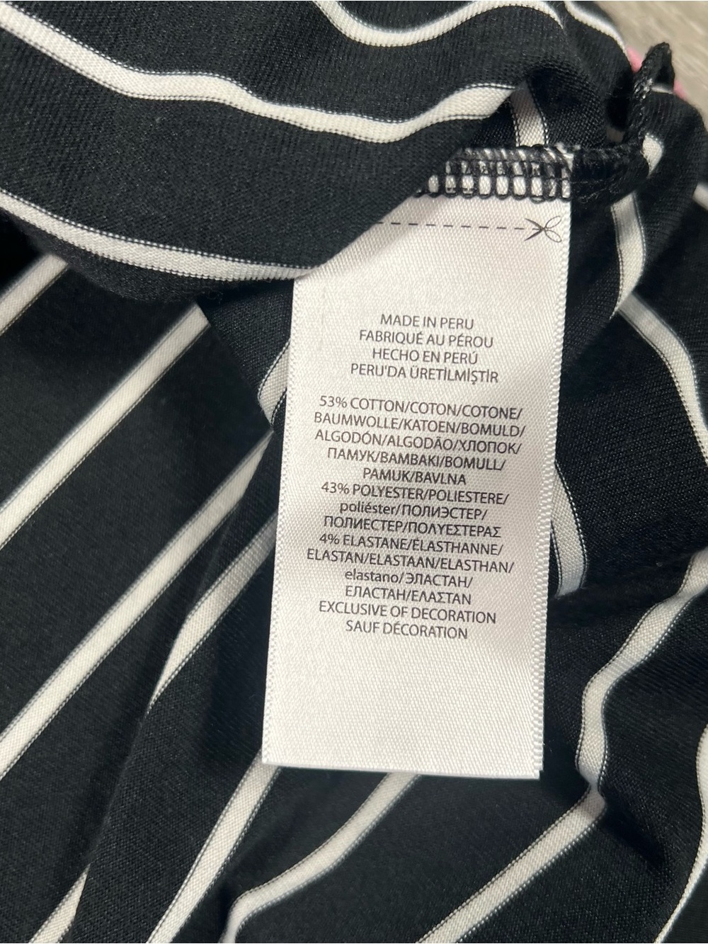 New Polo Golf‎ Ralph Lauren Shirt Mens S Black Striped Performance PGA Biltmore - Picture 8 of 10